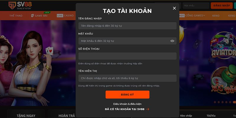 Phiên bản web di động 6Sports - 6Sports