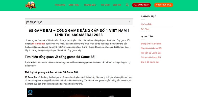 Một thế giới game trực tuyến được tạo ra bởi một công ty game tầm cỡ Vbo99 - Vbo99